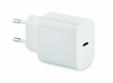 Logo trade mainoslahja ja liikelahja tuotekuva: USB-laturi EU