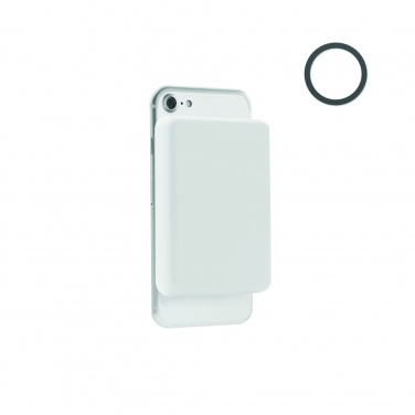 Logo trade liikelahja mainoslahja tuotekuva: Magneettinen langaton laturi 15W, 5000 mAh