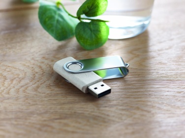 Logo trade liikelahjat tuotekuva: Vehnäolki PP 50/50 USB 16GB