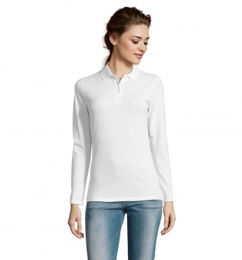 Logotrade liikelahja mainoslahja kuva: PERFECT Naisten LSL POLO180