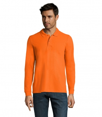 Logotrade liikelahja tuotekuva: PERFECT MEN LSL POLO 180g