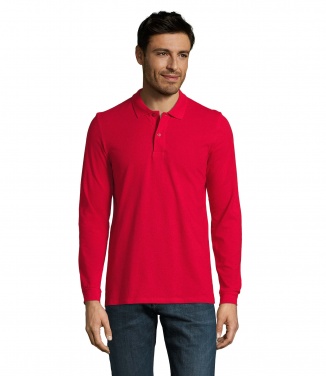 Logotrade mainoslahja tuotekuva: PERFECT MEN LSL POLO 180g