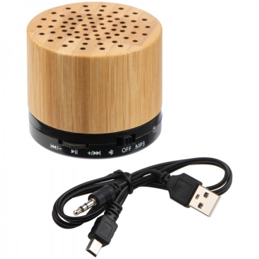 Logo trade mainostuotet tuotekuva: Bambu Bluetooth-kaiutin FLEEDWOOD
