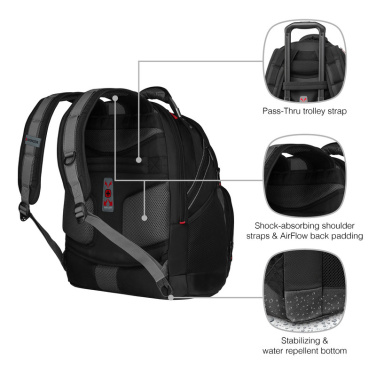 Logotrade liikelahjat kuva: Reppu Wenger Synergy 16''