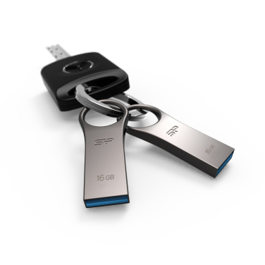 Logotrade mainoslahja ja liikelahja kuva: Pendrive 3.0 Silicon Power JEWEL J80 TITANIUM 16GB