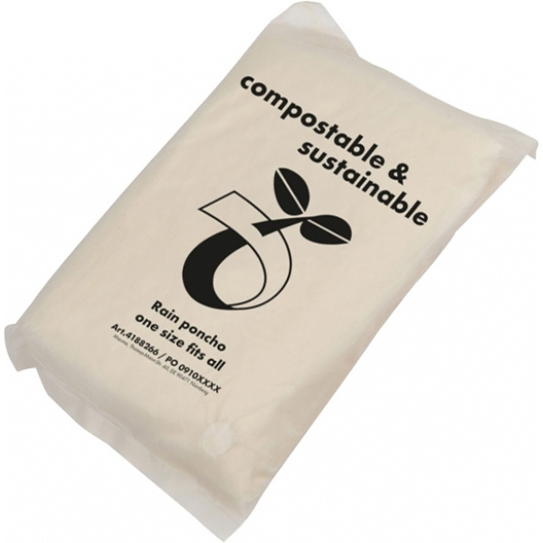 Logo trade liikelahja kuva: Sadeponcho FLEURUS