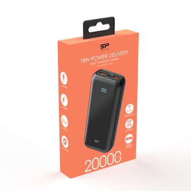 Logo trade liikelahja mainoslahja tuotekuva: Virtapankki Silicon Power QS28 20000 mAh
