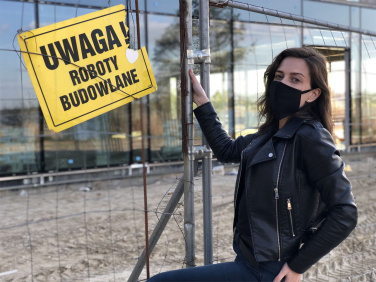 Logo trade mainostuotet tuotekuva: VENUS PRO puuvillamaski HEPA-suodatintaskulla 1378165