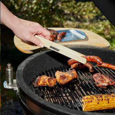 Logo trade mainoslahja kuva: Pinza puiset BBQ-pihdit