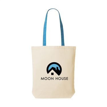 Logo trade liikelahjat mainoslahjat kuva: Canvas Shoppy Color (220 g/m²) pussi
