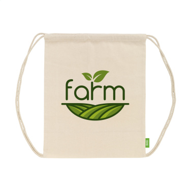 Logotrade mainoslahjat kuva: Organic Cotton GOTS Promo (140 g/m²) reppu