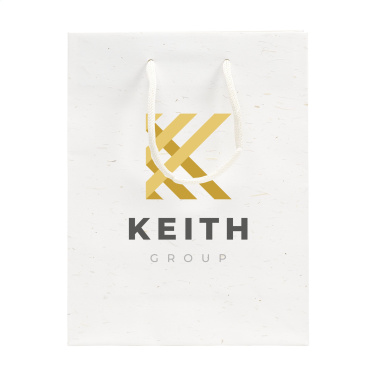 Logotrade mainoslahjat ja liikelahjat tuotekuva: Leaf It Bag kierrätetty olkikuiduilla (180 g/m²) S