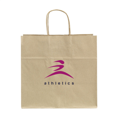 Logotrade liikelahjat kuva: Leaf It Bag kierrätetty ruohopaperi (90 g/m²) L