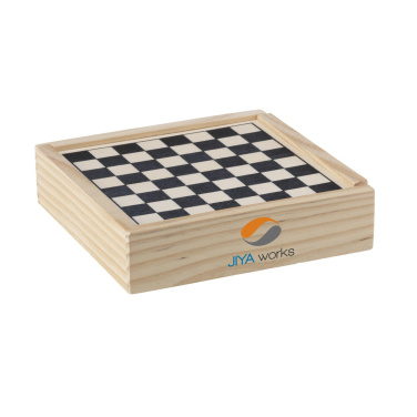 Logo trade liikelahjat tuotekuva: WoodGame 5-in-1 -pelisetti