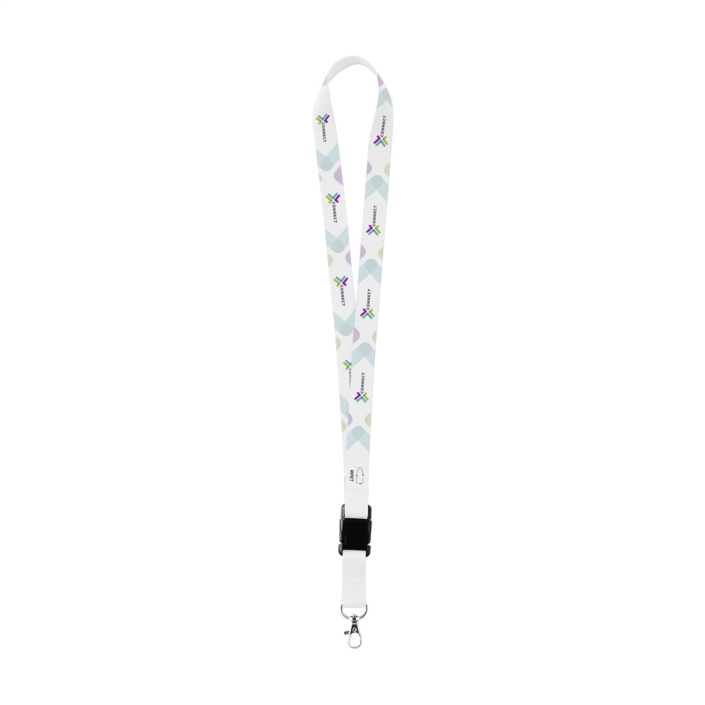 Logo trade mainoslahjat ja liikelahjat kuva: Lanyard Sublimaatiosolki RPET 2 cm avainjohto