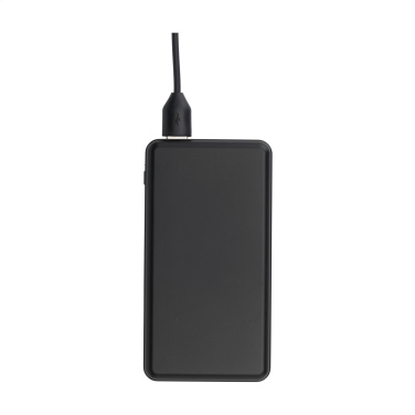 Logotrade mainoslahja tuotekuva: Boru Bamboo RCS kierrätetty ABS Powerbank langaton laturi