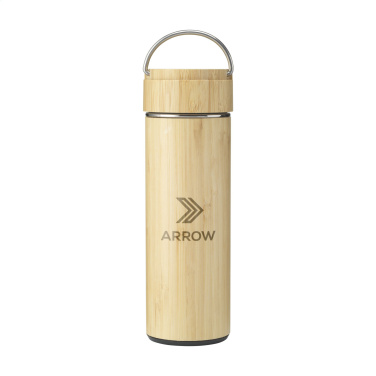 Logo trade liikelahjat mainoslahjat kuva: Nikko 330 ml bambu termopullo/termokuppi