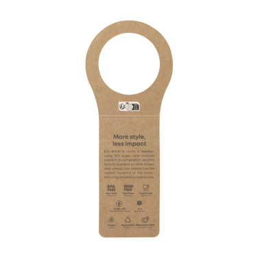 Logo trade liikelahjat mainoslahjat kuva: EcoBottle Slim 450 ml kasvipohjainen - valmistettu EU:ssa