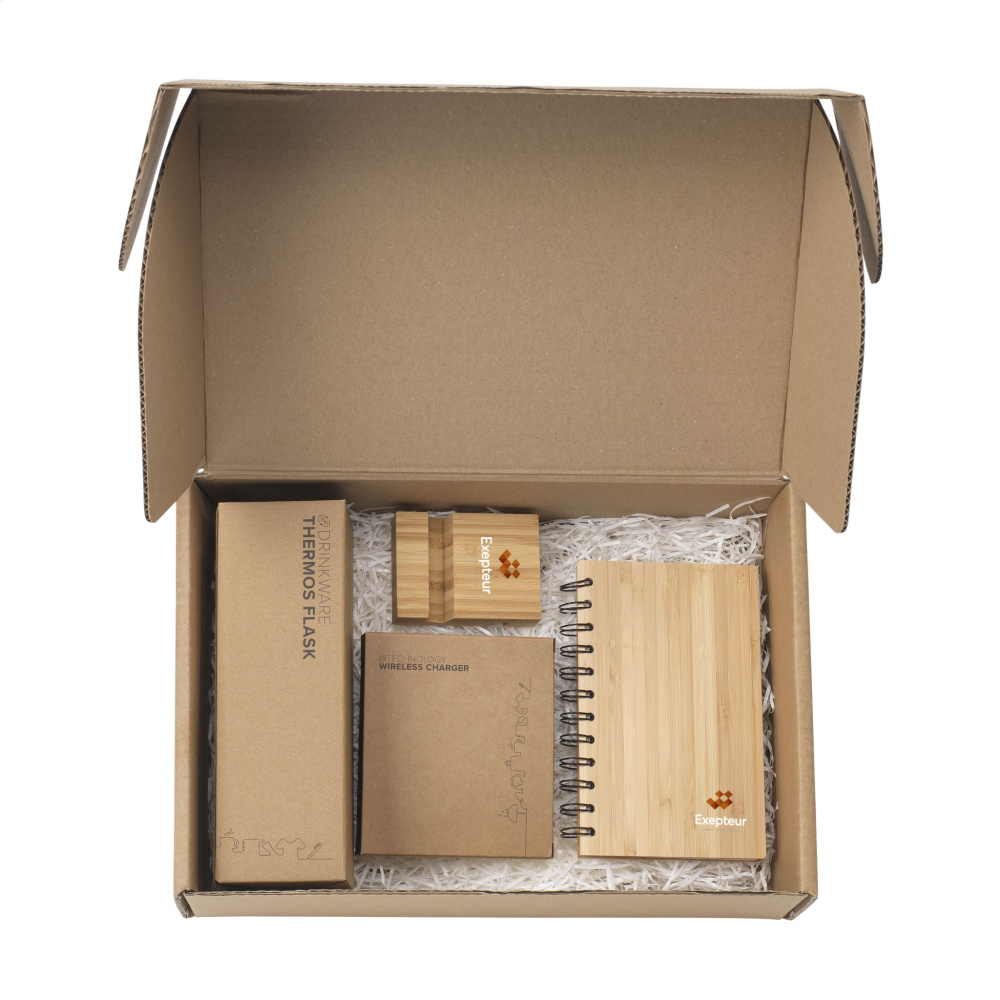 Logotrade mainoslahjat kuva: Merch Set Bamboo Boost