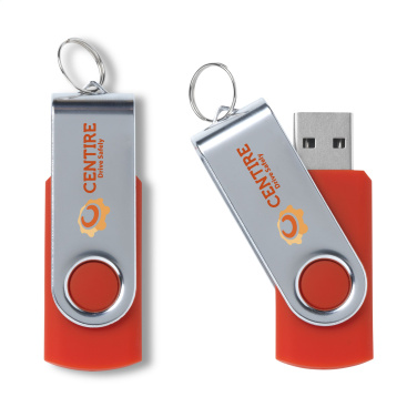 Logo trade liikelahja mainoslahja tuotekuva: USB Twist varastosta 8 Gt