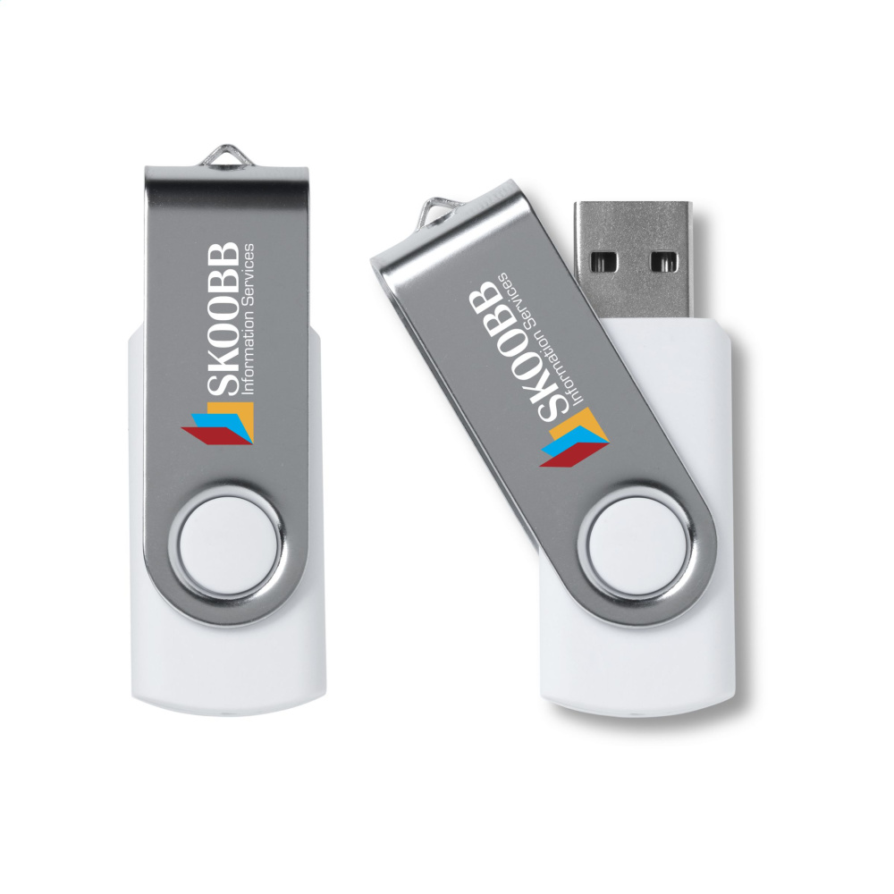 Logotrade liikelahjat mainoslahjat tuotekuva: USB Twist 8GB