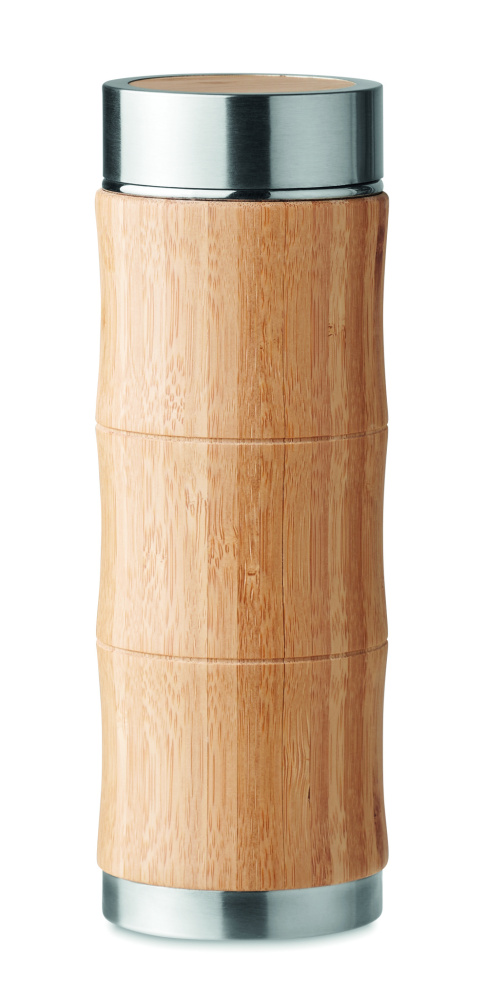 Logo trade mainoslahja kuva: Bambu termospullo