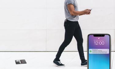 Logo trade mainoslahja kuva: Trackmate RCS polyester passikotelo