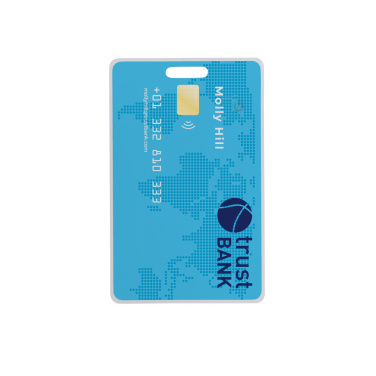Logo trade liikelahjat mainoslahjat kuva: Findit RCS rplastic ultra-ohut tracker kortti ladattava