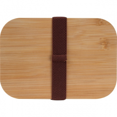 Logotrade mainoslahja tuotekuva: Setti Lunchbox ruostumattomasta teräspullolla Toronto