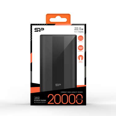 Logo trade liikelahja mainoslahja tuotekuva: POWER BANK SILICON POWER QP55 10000 MAH