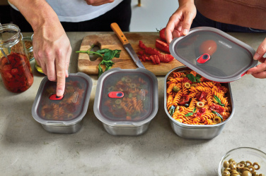 Logotrade mainoslahja tuotekuva: Black+Blum 3-osainen ateriarasiasetti – S, M, L