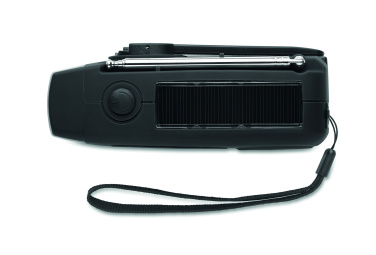 Logotrade mainoslahja tuotekuva: Radio LED-taskulampulla