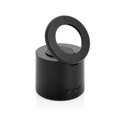 Logo trade liikelahja kuva: Magpulse RCS -3 W kaiutin, kierrätysmuovia, magneettipidike