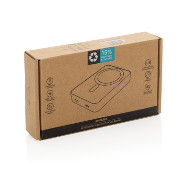 Logotrade mainoslahjat kuva: Amporia RCS -10 000 mAh magneettinen powerbank