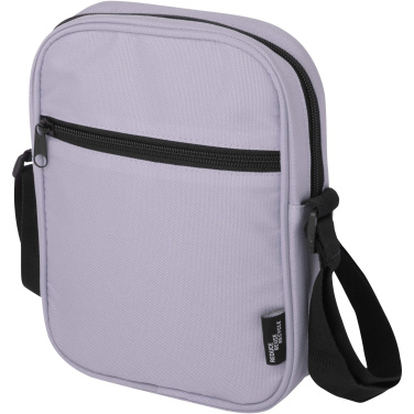 Logotrade liikelahja tuotekuva: Byron GRS-kierrätetystä materiaalista valmistettu crossbody-laukku 2 l