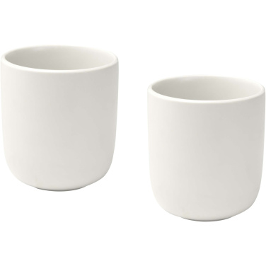 Logo trade mainostuotet tuotekuva: Male 200 ml:n keraamiset kupit – 2 kpl:n sarja