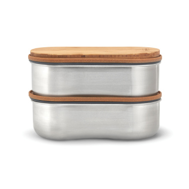 Logotrade mainoslahja ja liikelahja kuva: Black+Blum teräksestä valmistettu kaksiosainen eväsrasia