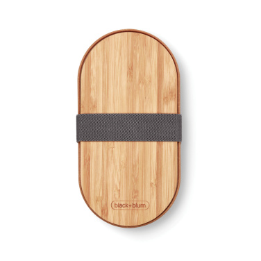 Logotrade mainoslahja tuotekuva: Black+Blum teräksestä valmistettu kaksiosainen eväsrasia