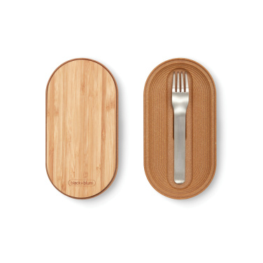 Logo trade liikelahja kuva: Black+Blum teräksestä valmistettu kaksiosainen eväsrasia