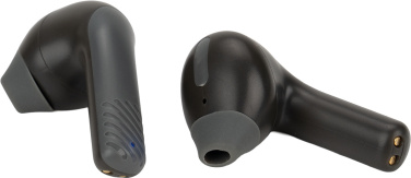 Logo trade liikelahjat tuotekuva: Bluetooth-kaiutin HF01 sisäänrakennetuilla nappikuulokkeilla 2-in-1