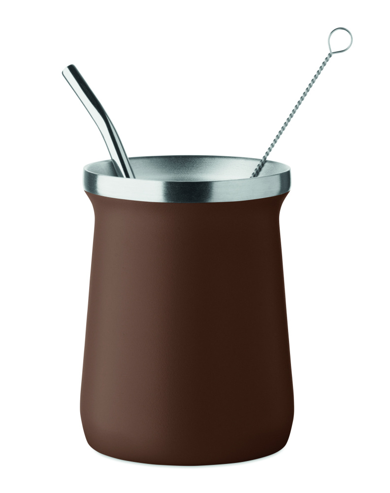 Logo trade mainoslahjat tuotekuva: Yerba mate -teekuppi