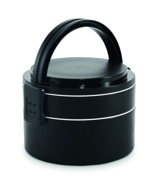 Logo trade mainoslahja kuva: Kaksikerroksinen lounasrasia