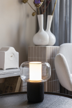 Logo trade mainoslahjat ja liikelahjat kuva: Lux RCS -kierrätysmuovinen 10W kaiutinvalaisin