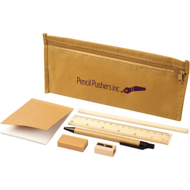 Logotrade liikelahjat mainoslahjat tuotekuva: Enviro 7-piece pencil case set