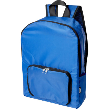 Logotrade reklaminiai produktai nuotrauka: EcoFold RPET sulankstoma kuprinė 15L