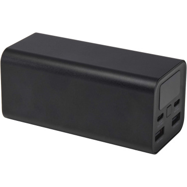 Logotrade dovana nuotrauka: „Acamar“ 20 000 mAh 70 W perdirbto aliuminio nešiojamojo kompiuterio išorinė baterija