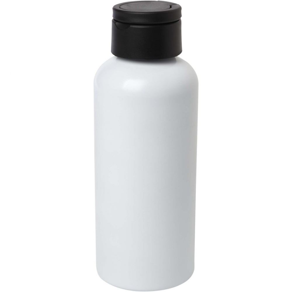 Logotrade korporatīvās dāvanas foto: Trinity 600 ml RCS sertificēta pārstrādāta alumīnija ūdens pudele ar RPET vāku