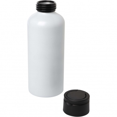 Logotrade dāvanas foto: Trinity 600 ml RCS sertificēta pārstrādāta alumīnija ūdens pudele ar RPET vāku