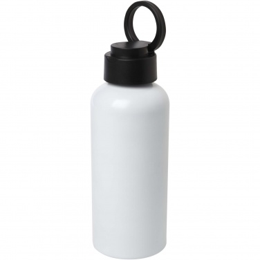 Logotrade biznesa dāvanas foto: Trinity 600 ml RCS sertificēta pārstrādāta alumīnija ūdens pudele ar RPET vāku