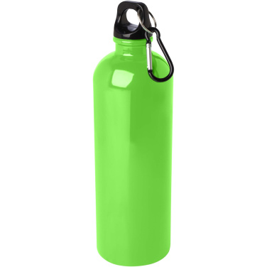 Logotrade Ideja dāvanas foto: Oregon 750 ml RCS sertificēta vienas sienas nerūsējošā tērauda ūdens pudele ar karabīni